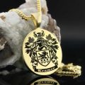 Family crest necklace Family crest necklace