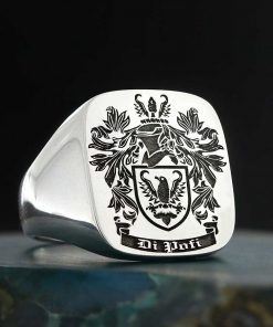 coat of arms ring